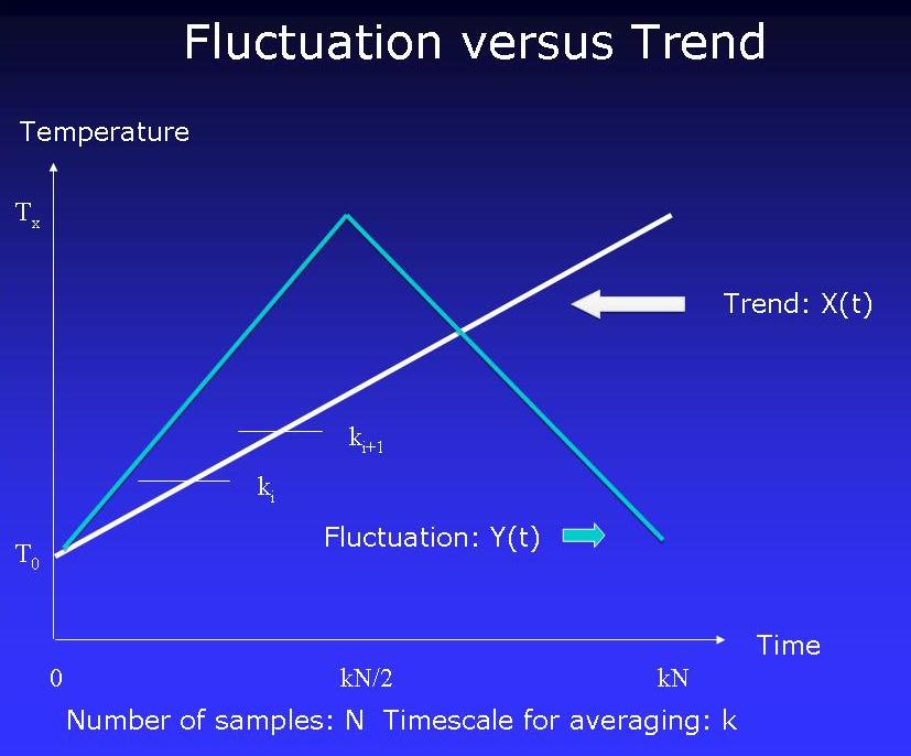 trend and fluctuation